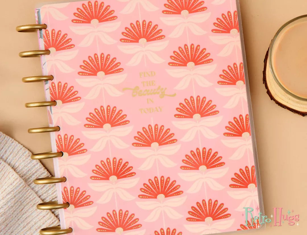 2025 Desert Rose Planner Classic Horizontal Layout - 12 Months PPCD12-551 