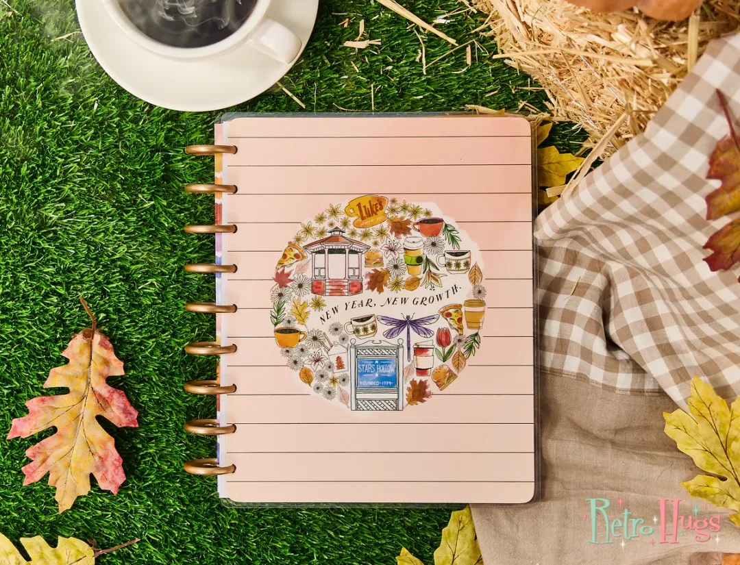 The Happy Planner 2026 Gilmore Girls Customizable Planner Classic Vertical Layout - 12 Months PD0116C003