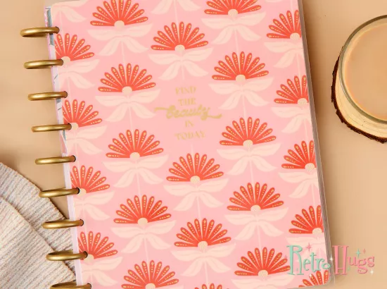 2025 Desert Rose Planner Classic Horizontal Layout - 12 Months PPCD12-551 