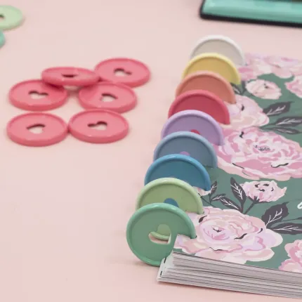 Craftelier Planner Discs Metallic M Rainbow