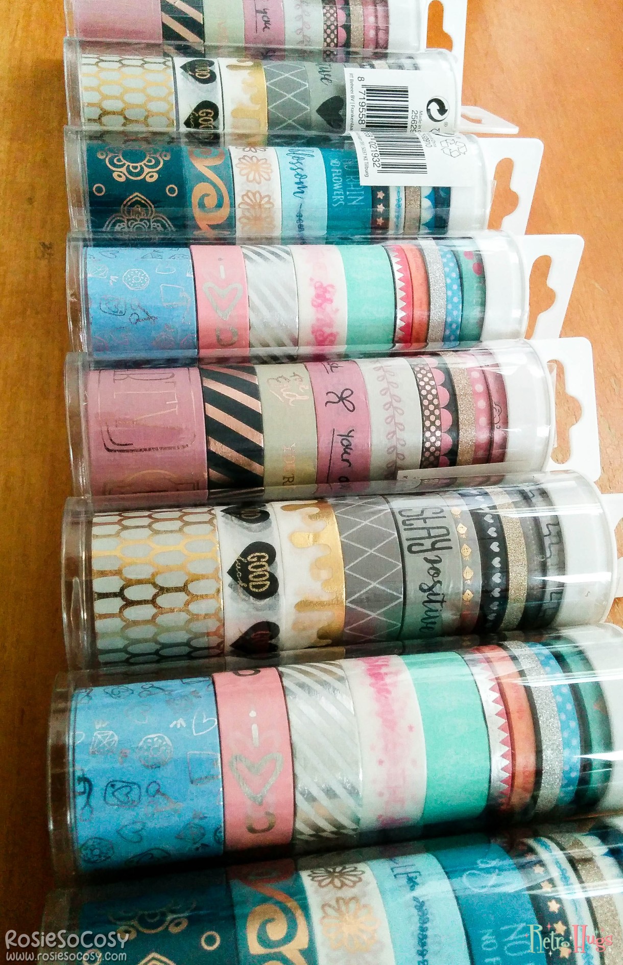 Action washi tubes